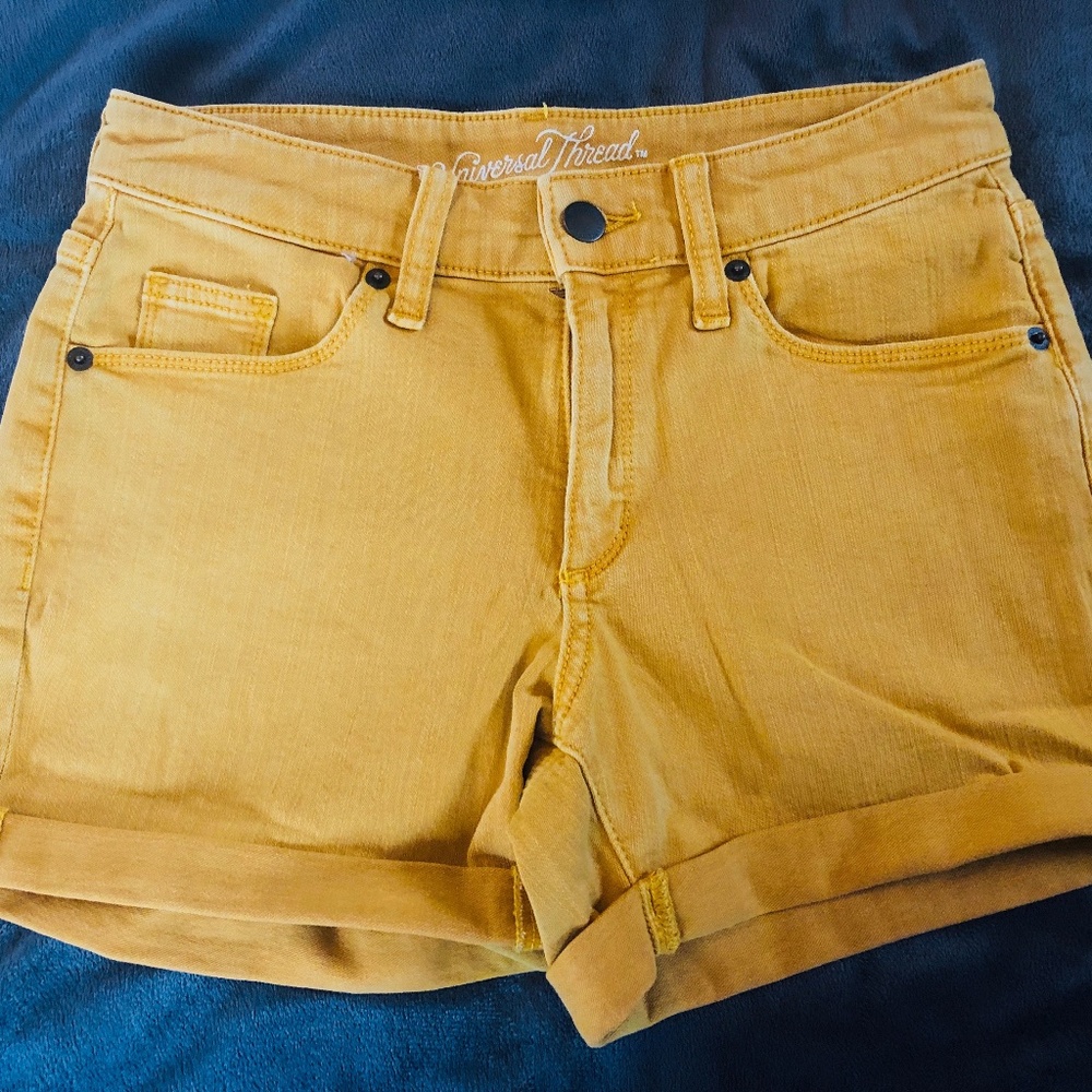 Universal Thread mustard shorts